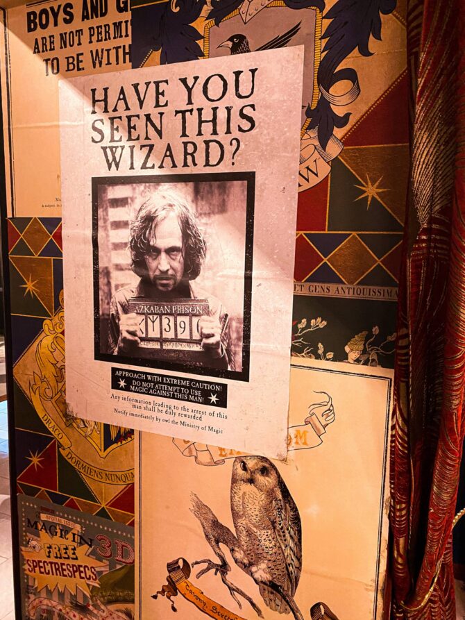Harry Potter Store NY - MinaLima Shop - Have You Seen This Wizard Poster
