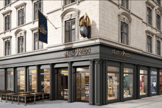 Harry Potter Store NY Outside