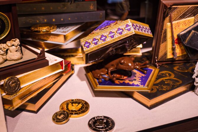 Harry Potter Store New York - Chocolate Frog - Gringotts Coins - Prop Replica