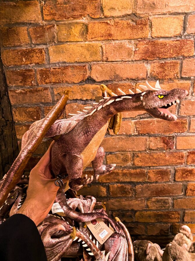Harry Potter Store New York - Hungarian Horntail Dragon - Magical Creatures Plush Toys and Games Shop
