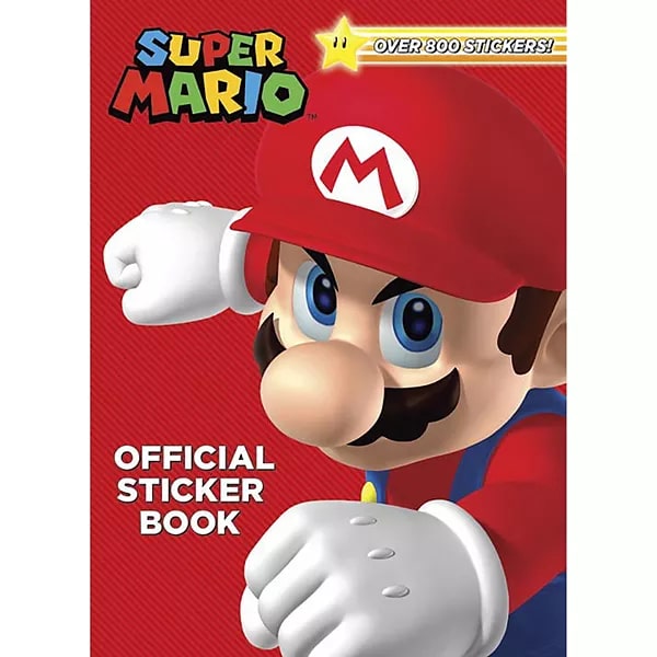 Nintendo Super Mario Official Sticker Book