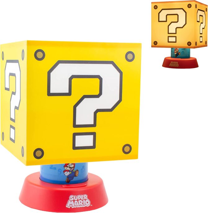 Paladone Super Mario Icon Lamp Question Mark Block