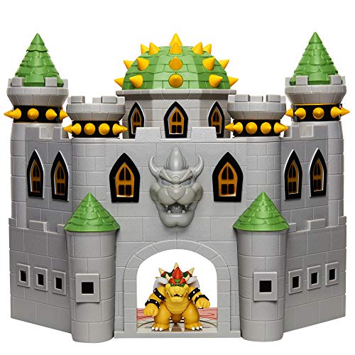 Super Mario 400204 Nintendo Deluxe Bowser's Castle Playset