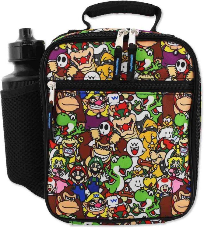 Super Mario Character Lenticular Lunch Bag