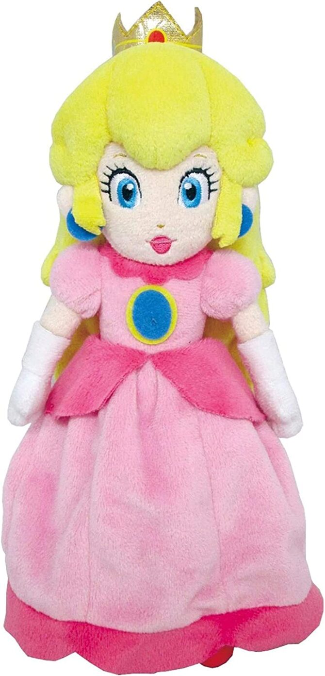 Little Buddy Super Mario All Star Collection 1418 Princess Peach Stuffed Plush