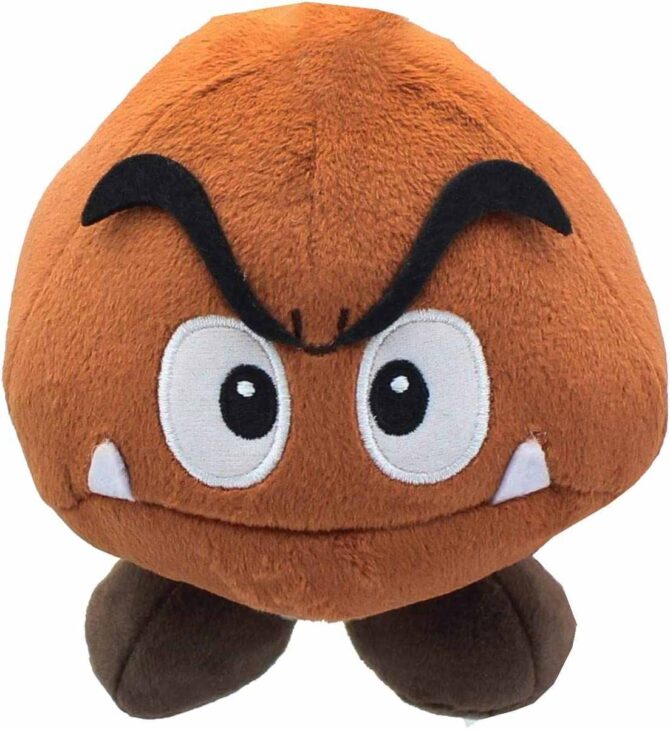 Little Buddy Super Mario All Star Collection 1427 Goomba Stuffed Plush