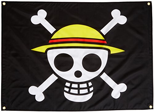 One Piece Luffy's Straw Hat Pirate Flag Jolly Roger