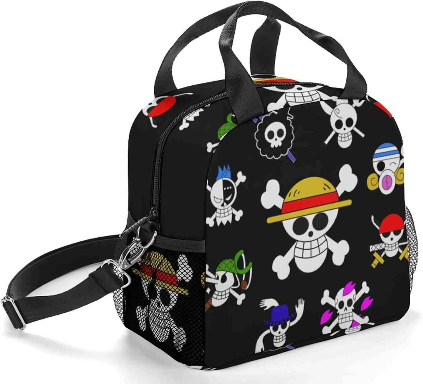 One Piece Lunch Bag Skull with Straw hat Jolly Roger