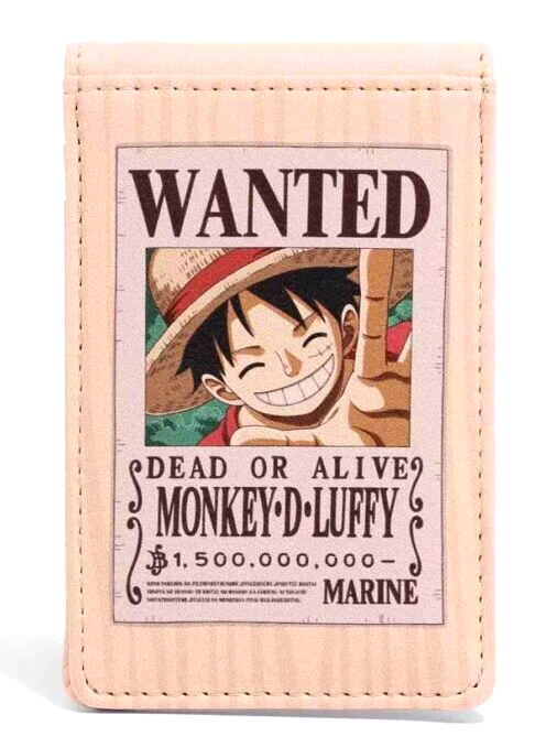 One Piece Monkey D. Luffy Wanted Poster Bifold Wallet