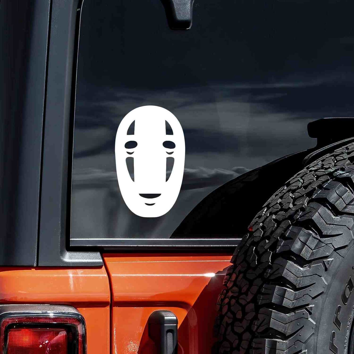 No Face Spirited Away Decal Vinyl Sticker Auto Car Truck Wall Laptop Studio Ghibli