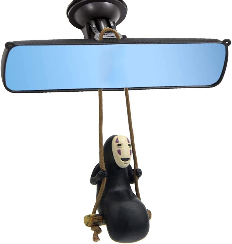 Studio Ghibli Spirited Away - No Face Swinging Rearview Mirror Decor