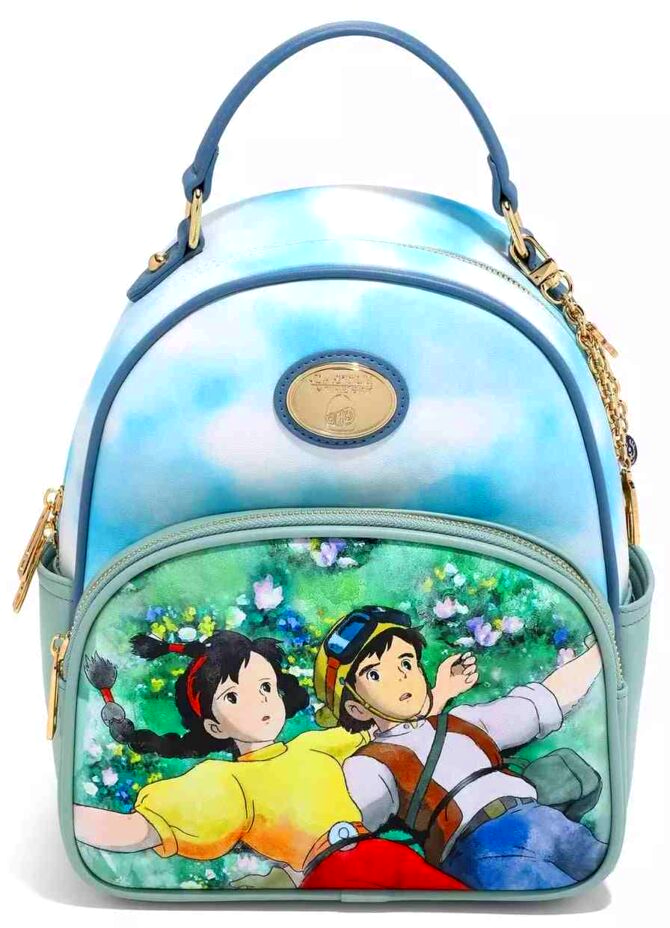 Studio Ghibli Castle in the Sky Pazu & Sheeta Mini Backpack