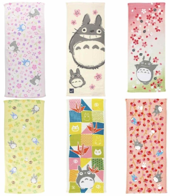 Studio Ghibli - My Neighbor Totoro Face Towels 