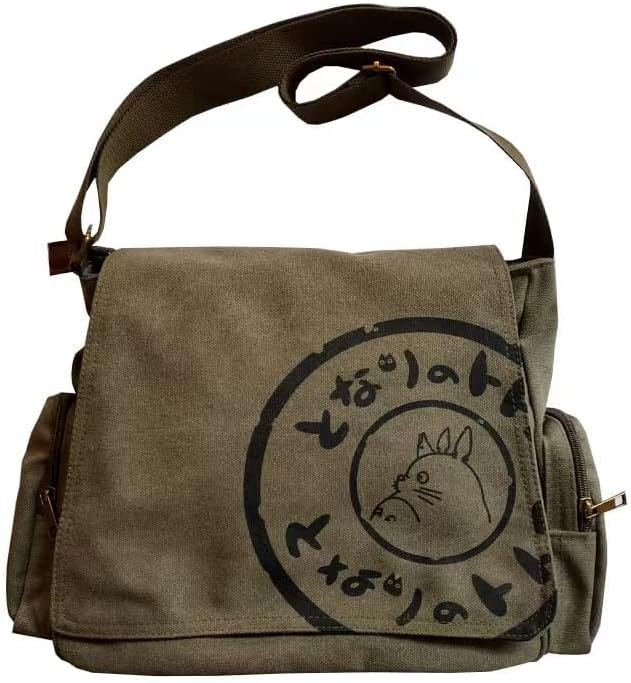 My Neighbor Totoro Canvas Messenger Bags Crossbody Studio Ghibli