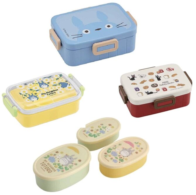 Studio Ghibli Bento Lunch Box Kiki's Delivery Service My Neighbor Totoro