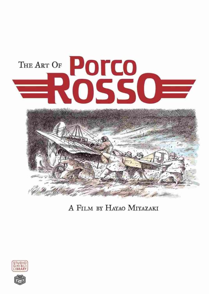 The Art of Porco Rosso by Hayao Miyazaki - Hardcover Book