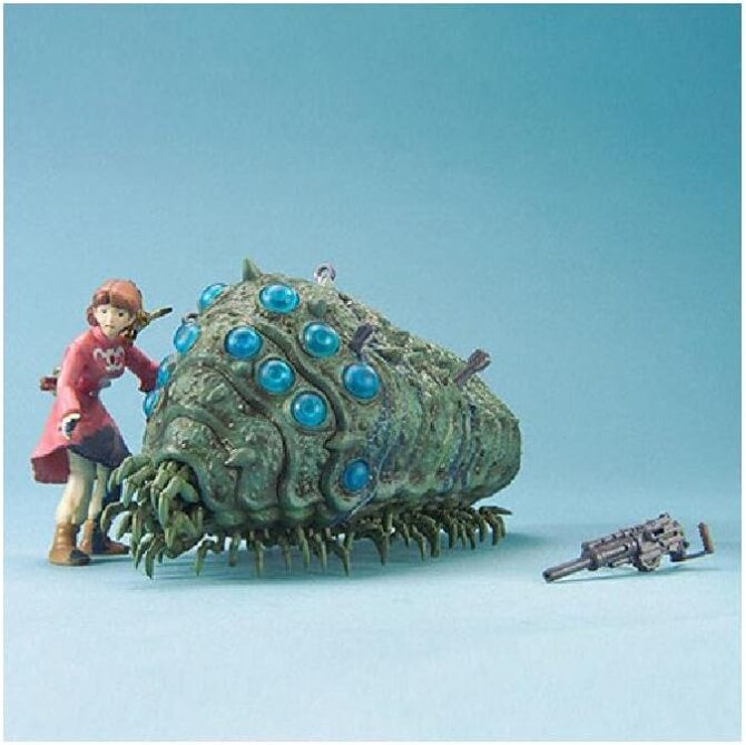 Model Kit of Nausicaä with Ohm Studio Ghibli Bandai