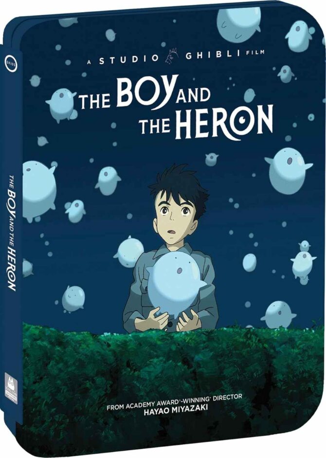 The Boy and the Heron - Limited Edition Steelbook 4K Ultra HD + Blu-ray + Prime Video