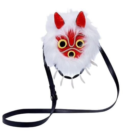 Our Universe Studio Ghibli Princess Mononoke San's Mask Figural Crossbody Bag