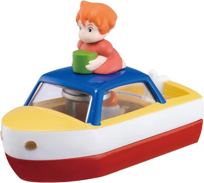 Ponyo on The Cliff Sosuke Pom Toy Ship