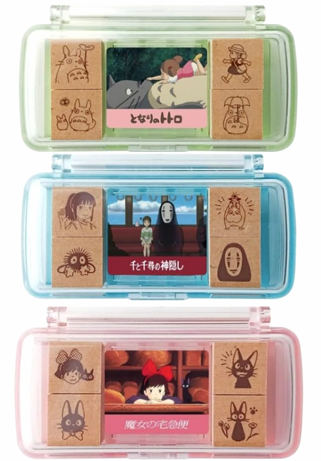 Studio Ghibli Stamps - My Neighbor Totoro Stamp - Spirited Away - Kiki's Delivery Service Stamp