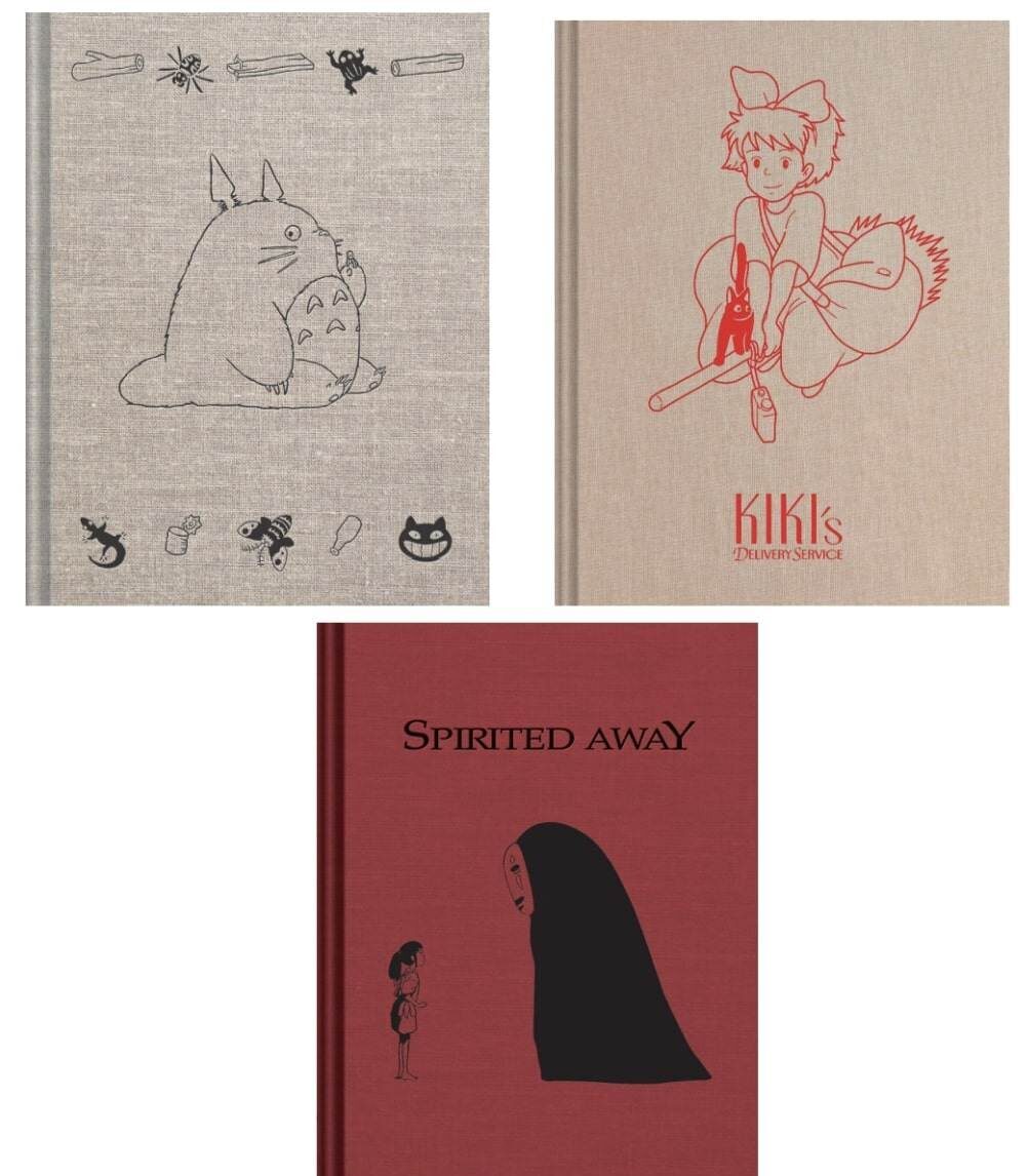 Studio Ghibli Sketchbook - My Neighbor Totoro - Spirited Away - Kiki's Delivery Service